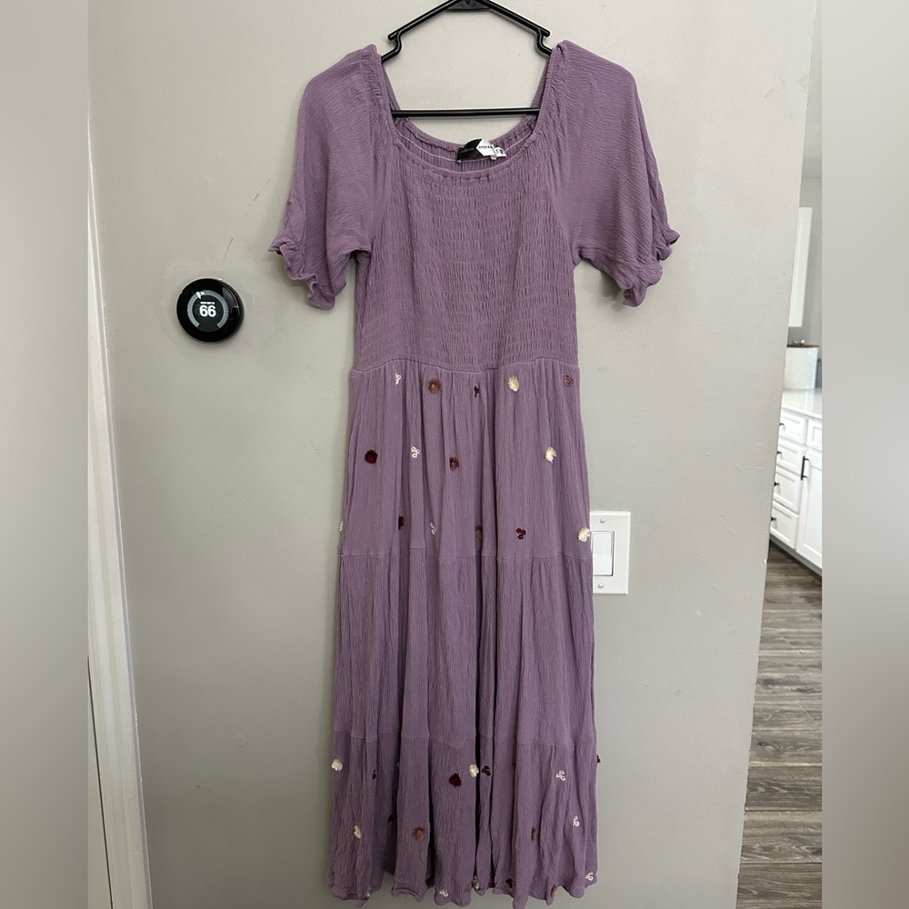 Piper and Scoot Exclusive Purple Flower Dress